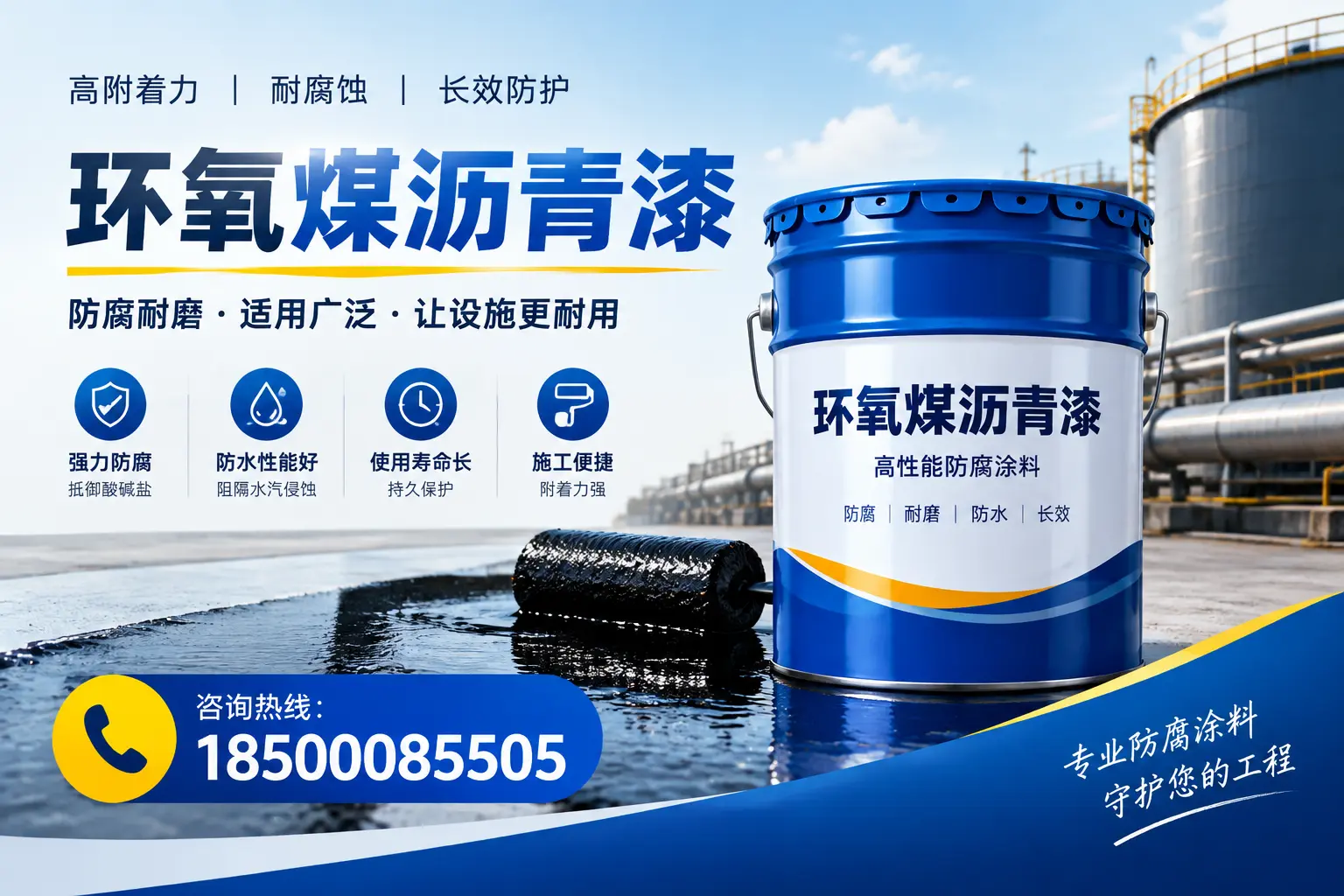 环氧煤沥青漆与其他涂料的对比分析，助力德州企业决策